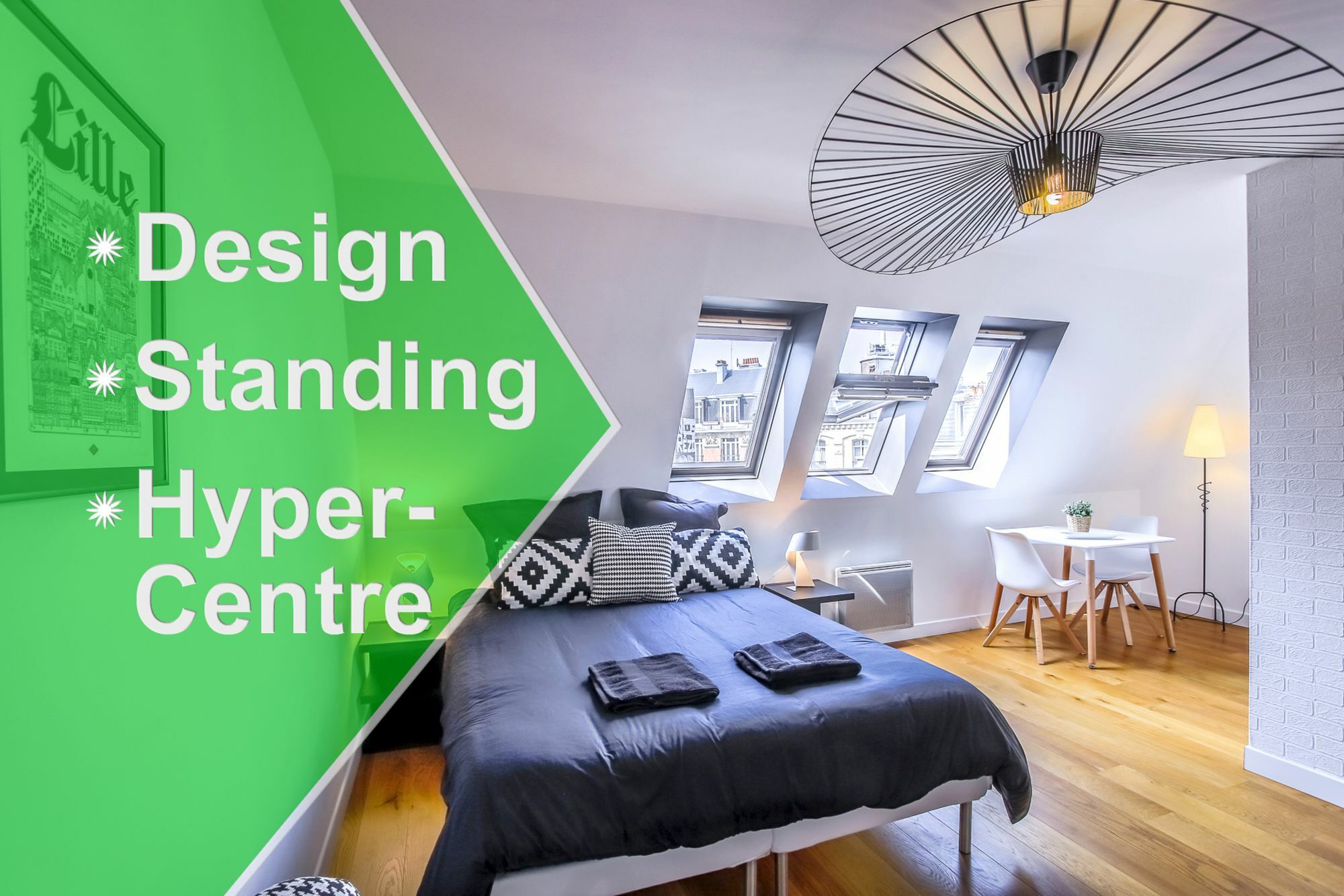 Appartement Design Hyper Centre Lille - Netflix Wifi Fibre - Parking 外观 照片